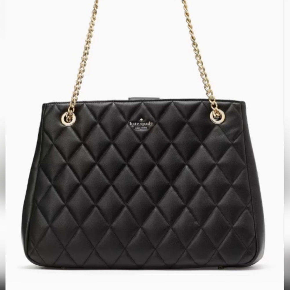Kate Spade Natalia quilted leather tote bag - Picture 2 of 8